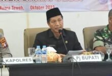Pemkab Barito Utara Gelar Rakor Lintas Sektoral Persiapan Pengamanan Pemilu 2024