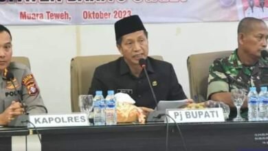 Pemkab Barito Utara Gelar Rakor Lintas Sektoral Persiapan Pengamanan Pemilu 2024