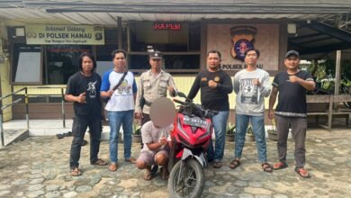 Polres Kapuas Tangkap Pelaku Pencurian Sepeda Motor