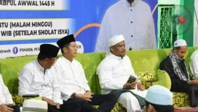 Pj Bupati Barito Utara Hadiri Haul Pendiri Pesantren Yasin