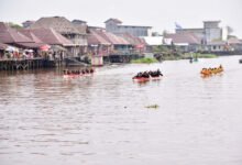 Lomba Dayung Sungai Arut Jadi Sarana Pembinaan Atlet Muda