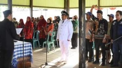 Pejabat Kepala Desa Jamut Dilantik, Pj Bupati Berharap Pembangunan Desa Terus Berlanjut