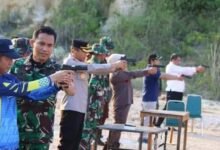 Pj. Bupati Barito Utara Apresiasi Kegiatan Latihan Menembak