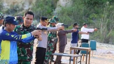 Pj. Bupati Barito Utara Apresiasi Kegiatan Latihan Menembak