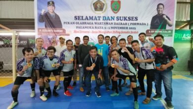 PWI Katingan Juara Futsal Porwada Kalteng