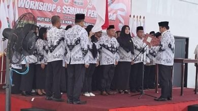 Pelantikan Pengurus Badan Kelengkapan Organisasi PGRI Kapuas