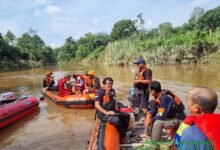 Penyisiran Korban Tenggelam di Sungai Montallat Dihentikan Sementara Penyisiran Korban Tenggelam di Sungai Montallat Dihentikan Sementara