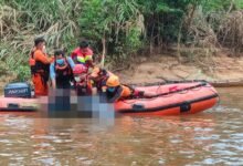 4 Hari Pencarian, Tim SAR Temukan Korban Tenggelam di Sungai Montallat