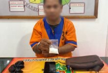 Pengedar Sabu Diciduk Polisi Saat Menunggu Pembeli di Sekitar Merong