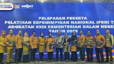 Pejabat Eselon II Barito Utara Lulus PKN Kemendagri, Siap Berkontribusi untuk Pembangunan Daerah