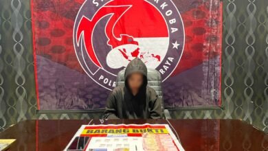 Wanita Cantik asal Murung Raya Ditangkap Polisi, Simpan 9 Paket Sabu
