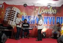 Lomba Menyanyi Duet Kodim 1013/Mtw Jadi Ajang Pemersatu Keluarga
