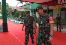 Brigjen TNI Bayu Permana Kunjungi Kodim 1013/Mtw Dalam Rangka Pamit Tugas