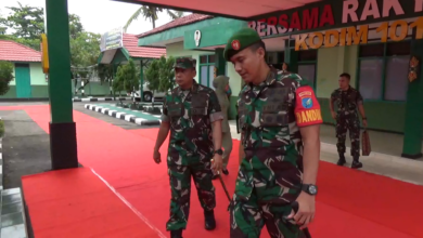 Brigjen TNI Bayu Permana Kunjungi Kodim 1013/Mtw Dalam Rangka Pamit Tugas