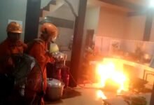 Tabung Gas Bocor, Penghuni Rumah Terluka