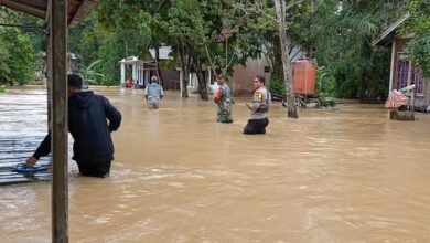 Banjir di Bartim Setinggi 30 Cm, Warga Diminta Waspada