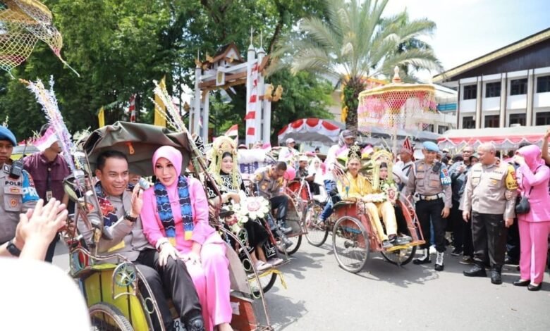 155 Pasangan Menikah Massal di Banjarmasin