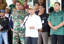 Gubernur Kalteng Lepas Bantuan Sembako untuk Korban Banjir