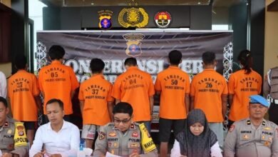 Satresnarkoba Polres Seruyan Ungkap 5 Kasus Narkotika dengan Barang Bukti 50,36 Gram
