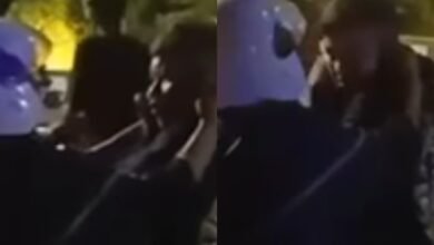 Ibu-ibu Marahi Anaknya yang Terjaring Balap Liar, Warganet: Salut Ibunya