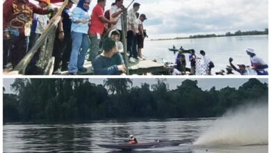 Meriah! 75 Peserta Adu Kecepatan di Katinting Race Kapuas