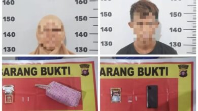 Dua Pengedar Sabu Diringkus Saat Transaksi, Salah Satunya Wanita