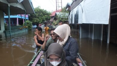 Banjir Barito Utara Belum Surut, Pj Bupati Alokasikan Dana Darurat
