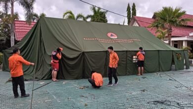 BPBD Barito Utara Dirikan Posko Banjir di 7 Kecamatan