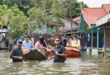 Banjir Barito Utara: Pj Bupati Apresiasi Penanganan Banjir, Kementrian PUPR dan BWS Siapkan Rencana Jangka Pendek dan Panjang