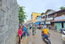 Pasca Banjir, Barito Utara Bersatu Bersih-bersih: Sinergi Pemerintah, TNI-Polri, dan Masyarakat