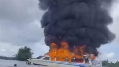 Korsleting Listrik, Speedboat Wakil Bupati Kubar Terbakar
