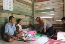Polri Hadir untuk Masyarakat, Kapolres Kobar Berbagi Kebahagiaan dengan Penyandang Disabilitas