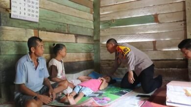 Polri Hadir untuk Masyarakat, Kapolres Kobar Berbagi Kebahagiaan dengan Penyandang Disabilitas