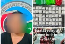 Polda Kalsel Gagalkan Peredaran 5,3 Kg Sabu dari Pontianak