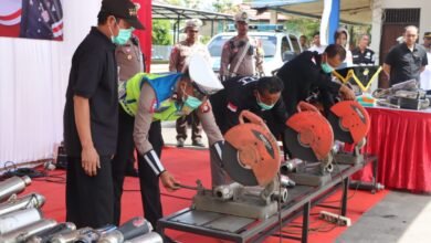 510 Knalpot Brong Dimusnahkan