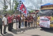 Logistik Pemilu 2024 Didistribusikan ke 6 Kecamatan di Kapuas