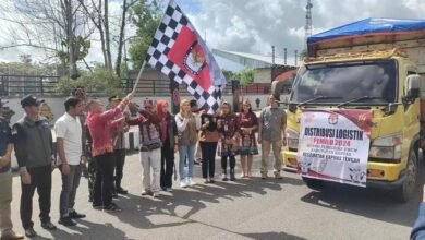 Logistik Pemilu 2024 Didistribusikan ke 6 Kecamatan di Kapuas