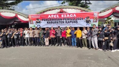 Bawaslu Kapuas Siap Kawal Pungut Hitung Suara dengan 1.509 Petugas