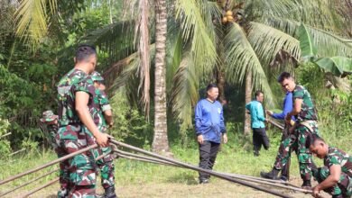 Gotong Royong Membangun Desa: Antusiasme Warga Dukung Pra TMMD Ke-119 Kodim 1013/Mtw