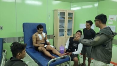 Berlumuran Darah, Pak Anul Ditusuk Dua Orang di Jalan Tjilik Riwut