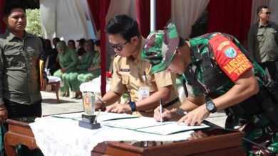 Pj Bupati Barito Utara Buka TMMD ke-119 Kodim 1013/Mtw: Sinergi Membangun Desa