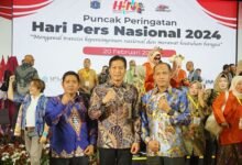 Pj Bupati Barito Utara Hadiri Puncak HPN 2024 di Jakarta