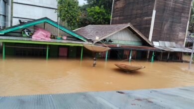 Waspada Banjir! Desa Haragandang Terendam Air, Ketinggian Capai 150 Cm