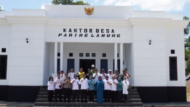 Pj Bupati Barito Utara Resmikan Fasilitas Bangunan dan Buka Musrenbang RKPD 2025 di Paring Lahung