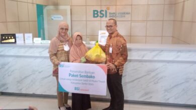Bank Syariah Indonesia dan PT. Hersya Amin Niscalajaya Ringankan Beban Korban Banjir di Barito Utara