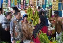 Pj. Bupati Barito Utara Tinjau Harga Sembako, Pastikan Ketersediaan Stok Jelang Lebaran