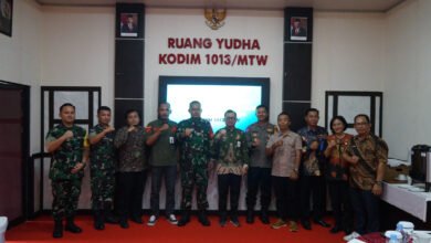 Tim Wasev TMMD Ke-119 Kunjungi Kodim 1013/Mtw