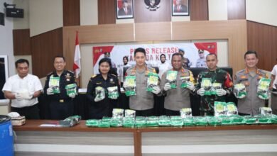 Jaringan Narkoba Malaysia Terbongkar di Nunukan, 50 Kg Sabu Diamankan