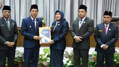 Pj. Bupati Barito Utara Sampaikan LKPJ Tahun Anggaran 2023