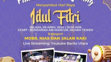 Pawai Takbir Kembali Digelar di Barito Utara, Sambut Hari Raya Idul Fitri